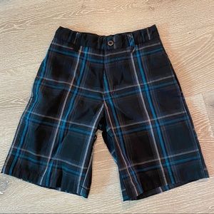 Boys Plaid Shorts